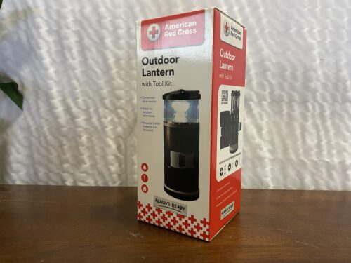 NEW! RED CROSS Outdoor Lantern with Tool Kit (Southcenter)