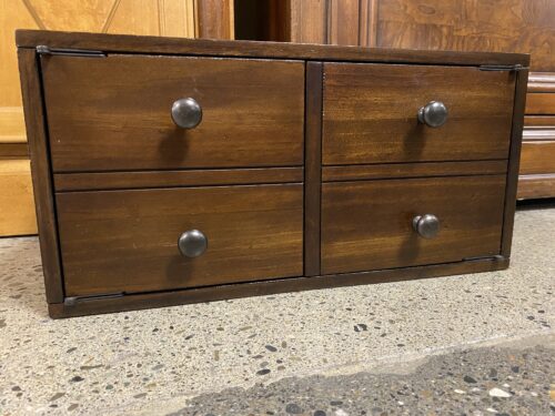 Mocha Petite Wooden Cabinet