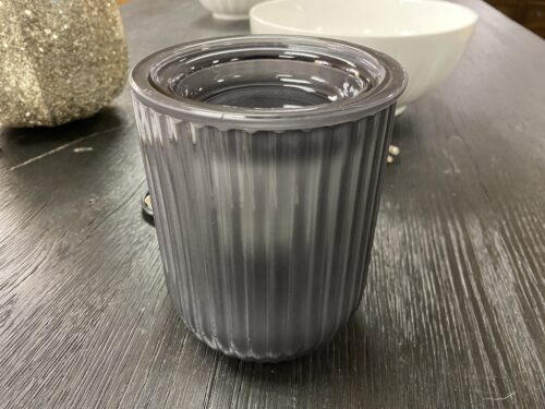 Grey Combed Wax Melter w/ Removable Center