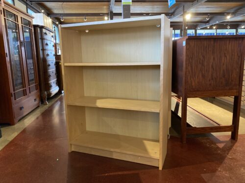Simple 42" Tall Blonde Bookshelf