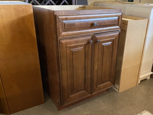 Rich Brown 24" Single Drawer Cabinet