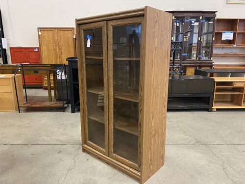 Wooden Glass Cabinet Display Case
