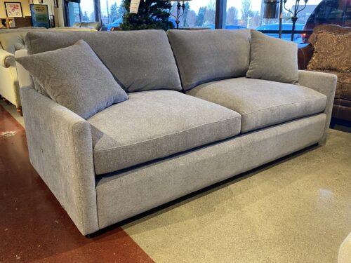 Lucky Minimal Modern Grey 3-Seater Sofa