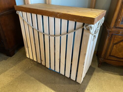 Nautical Wooden Bar Counter