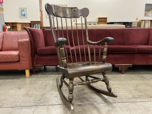 ETHAN ALLEN Vintage Spindle Back Barnstable Rocking Chair