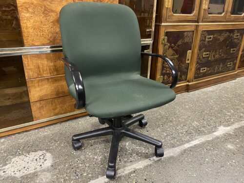 Forest Green Rolling Office Chair