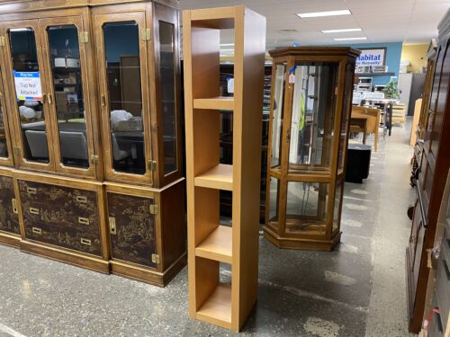 Light Brown Narrow Shelf