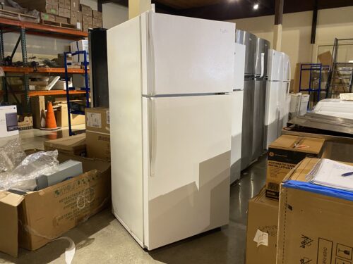 WHIRLPOOL Minimal White Stand Alone Fridge