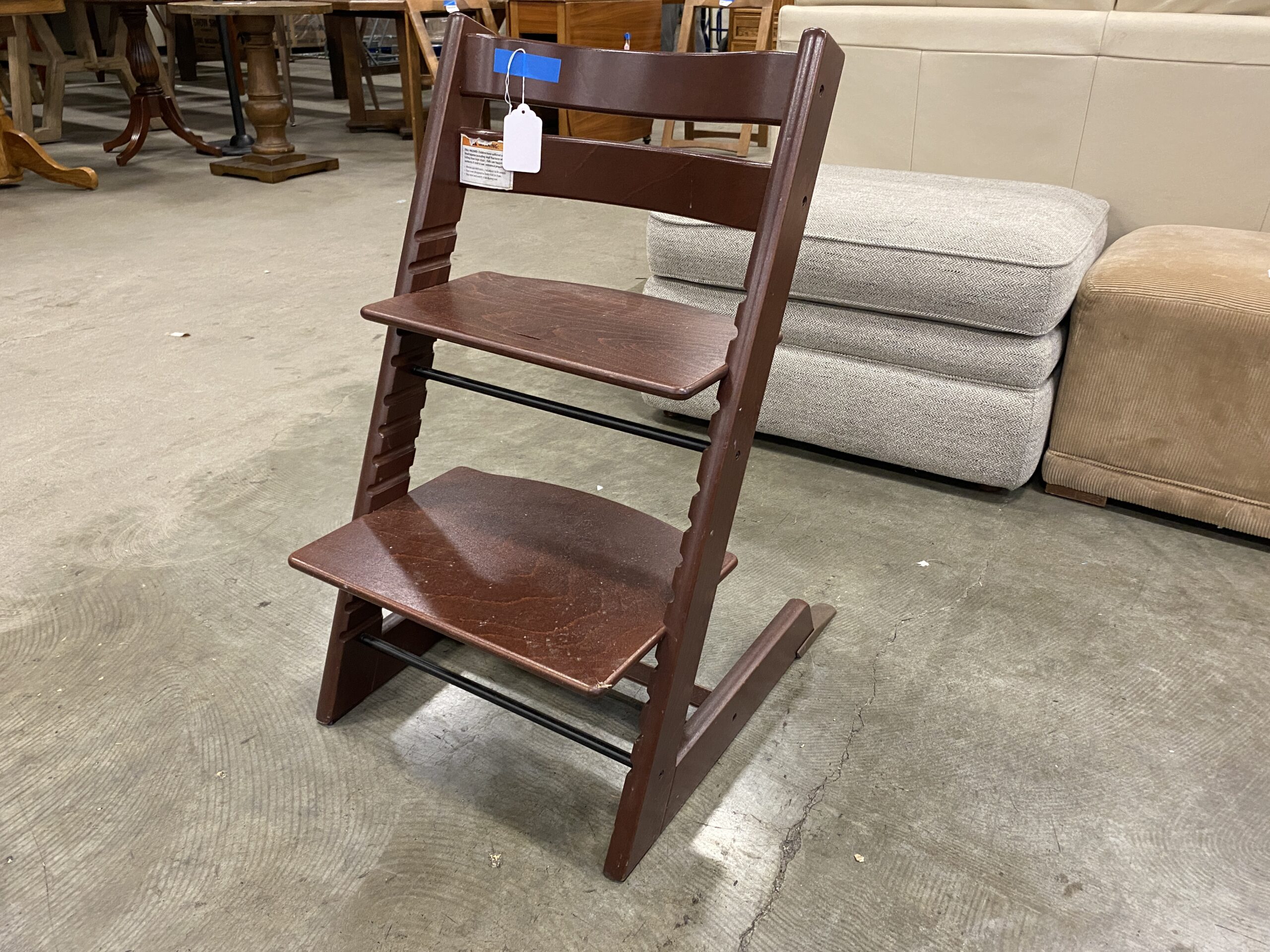 STOKKE Tripp Trapp Chair in Walnut Finish