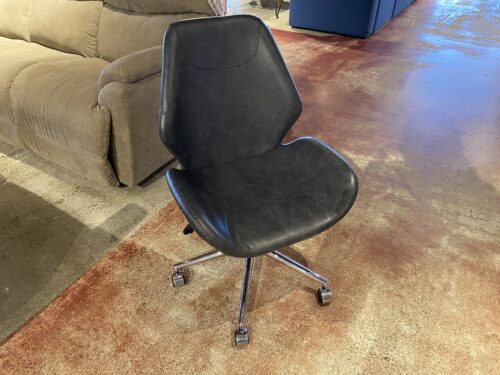 Chatsworth Office Chair in Distressed Black