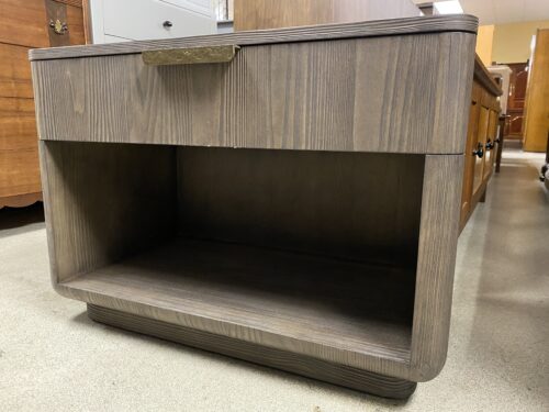 RESTORATION HARDWARE Ciro Brown Open Nightstand