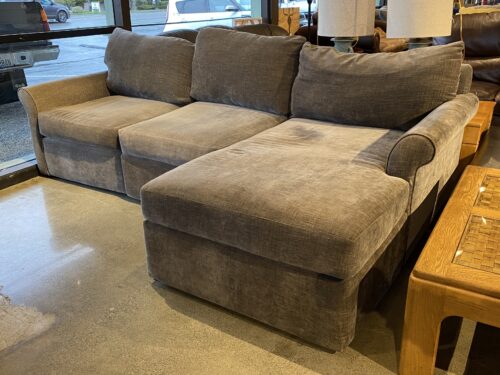 JONATHAN LOUIS Cloud Grey 3-Piece Sectional w/ Chaise