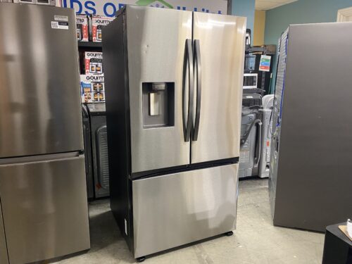 NEW! SAMSUNG 3 Door Stainless Steel Refrigerator/Freezer Model #RF32CG5400SR (Bellevue)