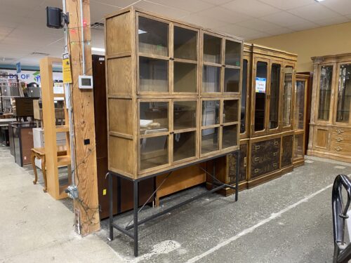 CLASSIC CONCEPTS Industrial 8 Door Display Cabinet