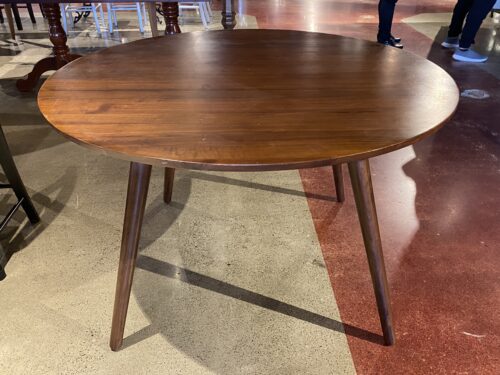 ARTICLE Seno 47" Round Dining Table - Walnut