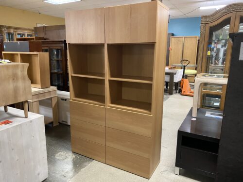 IKEA Blonde Besta Vara Cabinet