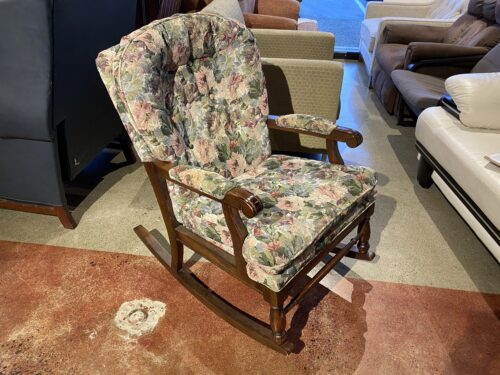 FLEXSTEEL Tapestry Upholstered Rocking Chair