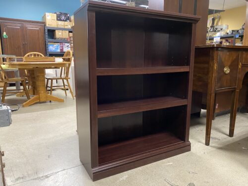 Dark Brown Open Bookcase