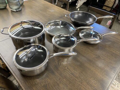 HEXCLAD Hybrid Pots & Pans (Set of 11)
