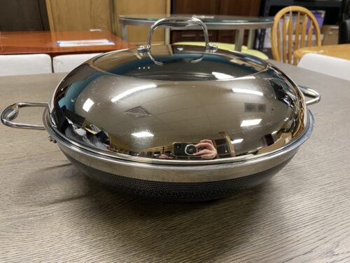HEXCLAD Hybrid 14" Wok w/ Lid