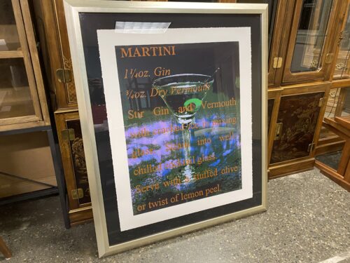 Original Martini Lithograph