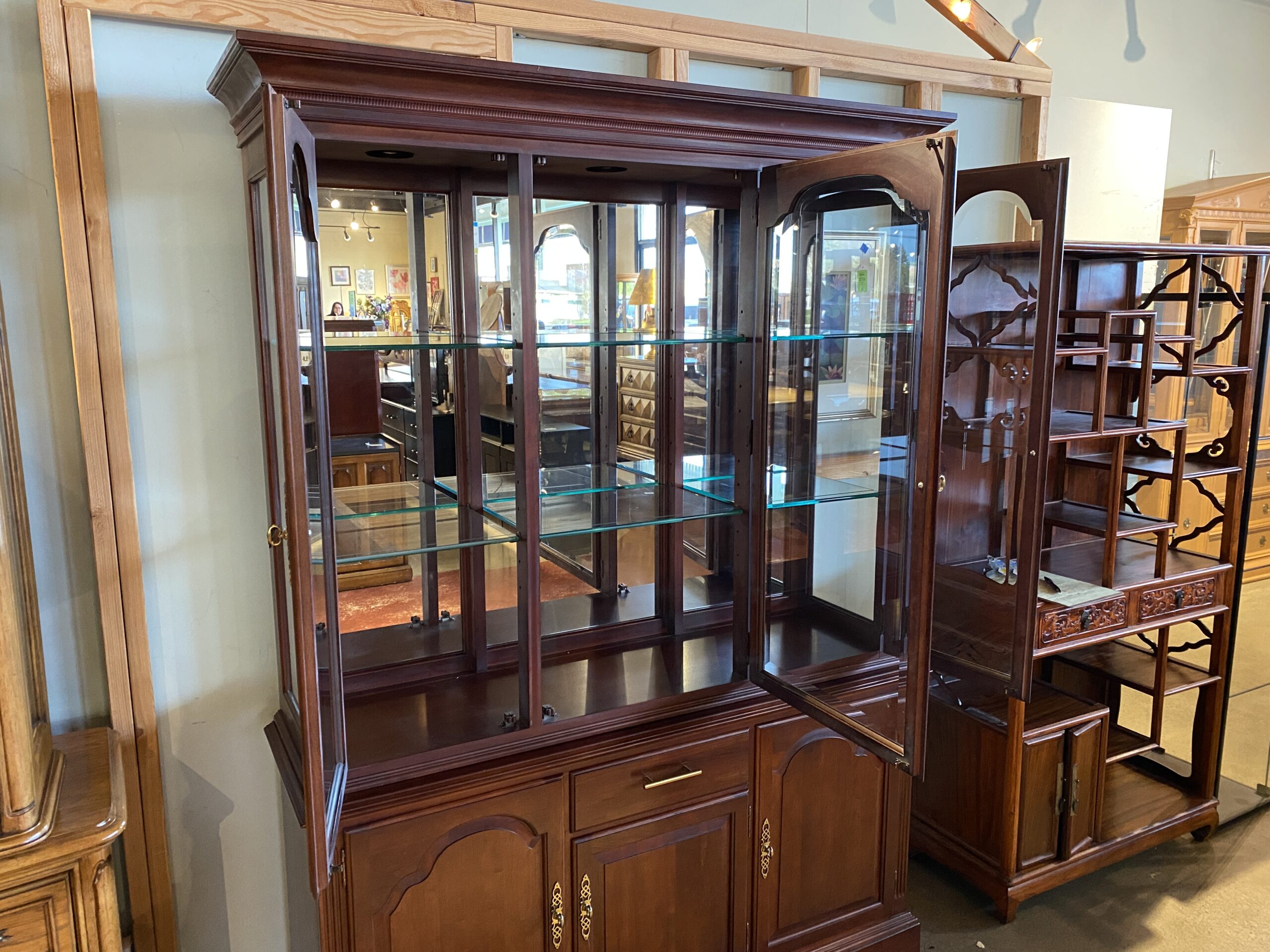 THAN ALLEN (イーセンアーレン) ナイトチェスト ダークブラウン 4段 THAN ALLEN (イーセンアーレン) ナイトチェスト ダークブラウン 4段