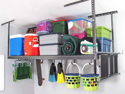 NEW! EAGLE INDUSTRIAL SafeRacks Overhead Garage Storage Rack