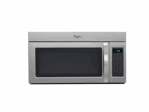 WHIRPOOL  1.7 Cu. Ft. Over the Range Microwave in Stainless Steel  Model #WMH31017AS