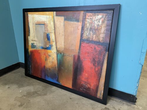 IKEA Hallaryd Large Art Print with Sleek Black Frame