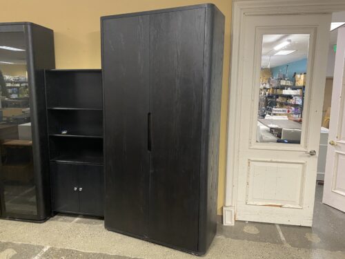 RESTORATION HARDWARE Madero Black Cabinet