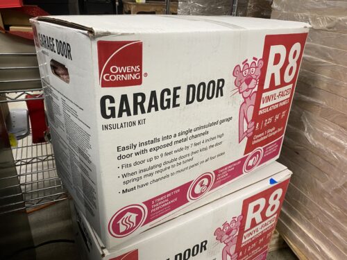 OWENS CORNING R8 Vinyl Faced Garage Door Insulation Kit