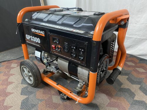 GENERAC GP 3300 Watt Gasoline Portable Generator Model #64310