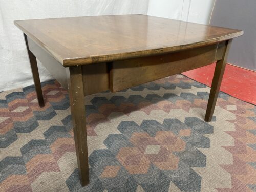 STANBLEY Vintage Walnut Single Drawer End Table