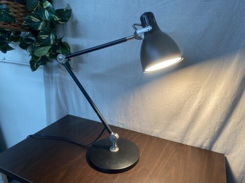 IKEA Arod Adjustable Work Desk Lamp in Black