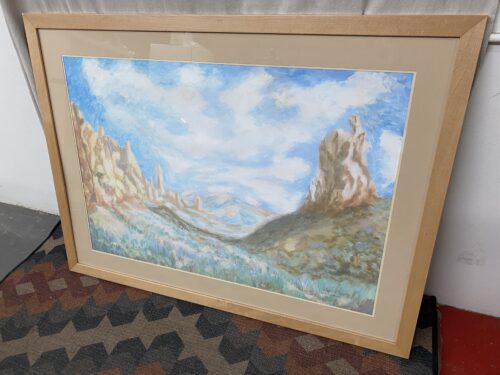 Oil on Canvas Landscape Painting by Vihar Schroeder