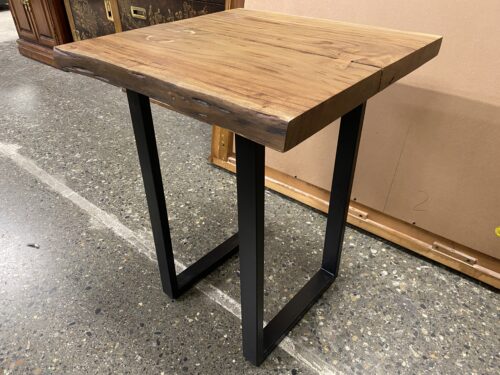 Rustic Live Edge Small Side Table
