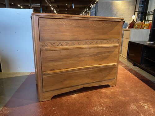 Locally Sold Three Drawer Oak Dresser