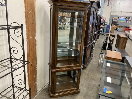 Vintage Petite 2 Cabinet China Hutch