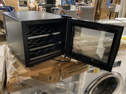 WINEENTHUSIAST 12-Bottle Countertop Touchscreen Refrigerator Model #2720312