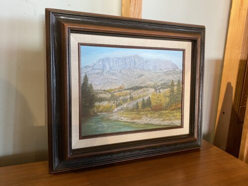 Original Mountain Scenic by Jan White Circa 1983