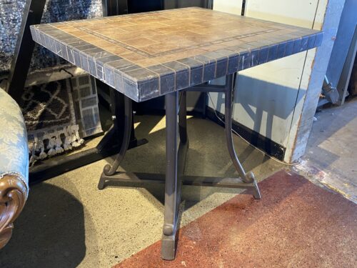 Tall Tile Top Patio Table