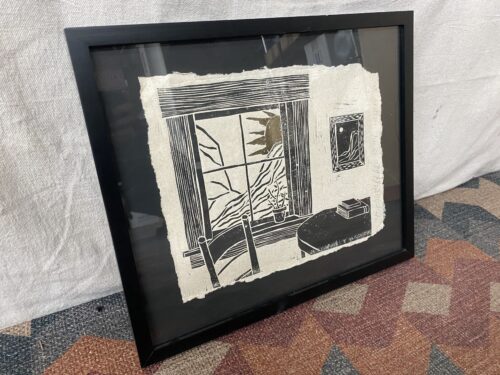 Limited Edition Framed Block Print Original Art Piece