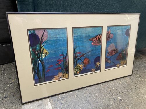 "Sea Shadows" Triptych Print by Christina Nulus