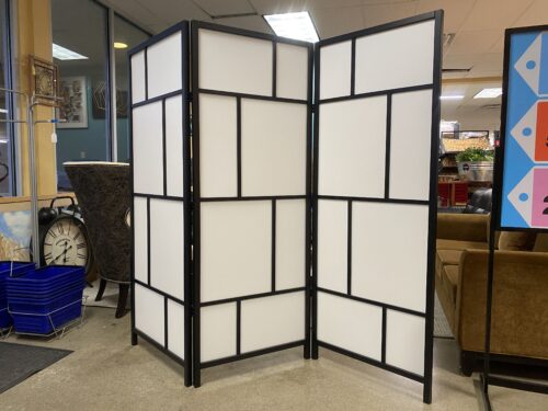 IKEA Risor Black & White Room Divider