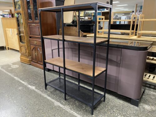 IKEA Fjallbo 4-Tier Industrial Shelving Unit