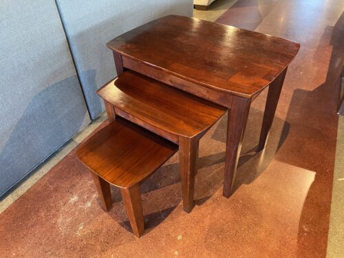 Wood Bradley 3 Piece Nesting Table Set