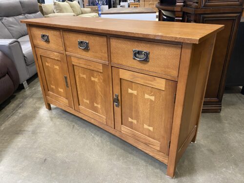 BASSET Mixed Wood Natural Finish Buffet