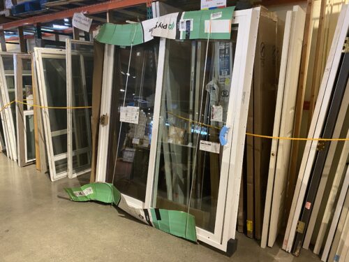 NEW! PLYGEM White Vinyl Frame Sliding Glass Patio Door