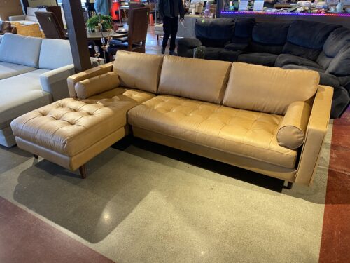 NEW! ARTICLE Riley Right Storage Sleeper Sectional