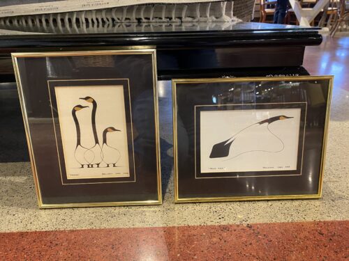 "Friends" and "Proud Male" by Benjamin Chee Chee (Set of 2)